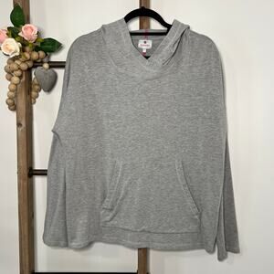 Sundry Long Sleeve Gray Hoodie Sweatshirt‎ Size Small